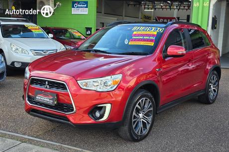 Red 2015 Mitsubishi ASX Wagon Xls (2Wd)