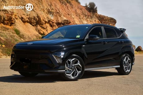 Black 2026 Hyundai Kona Wagon Hybrid Elite N Line