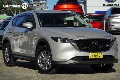 Silver 2026 Mazda CX-5 Wagon G25 Maxx Sport (Fwd)