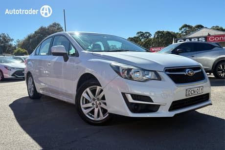 White 2015 Subaru Impreza Sedan 2.0I (Awd)