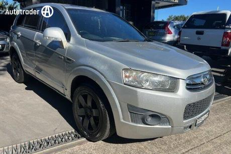 Silver 2011 Holden Captiva Wagon Sx (Fwd)