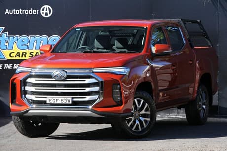 Orange 2022 LDV T60 Double Cab Utility Max Pro (4X4)