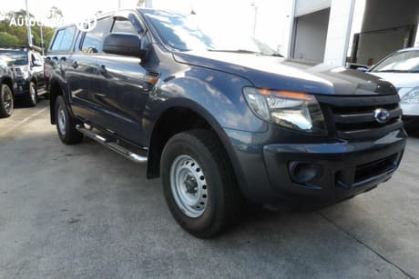 Grey 2014 Ford Ranger Crew Cab Pickup Xl 2.2 Hi-Rider (4X2)