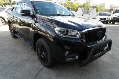 Black 2020 LDV T60 Double Cab Utility Trailrider (4X4)
