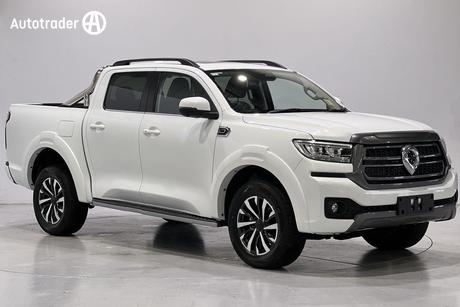 White 2026 GWM Cannon Dual Cab Utility Ultra (4X4)