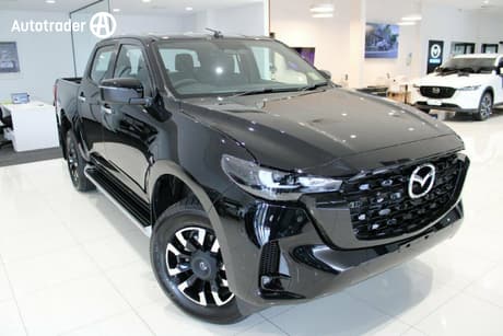 Black 2026 Mazda BT-50 Dual Cab Pick-up Gt (4X4)