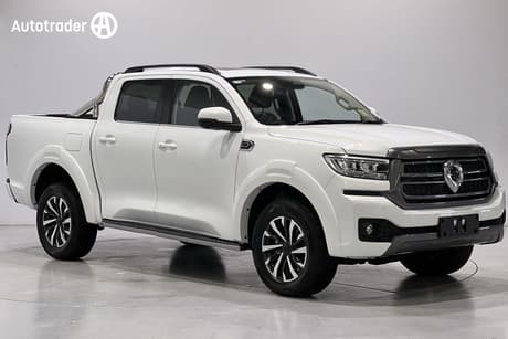 White 2026 GWM Cannon Dual Cab Utility Ultra (4X4)