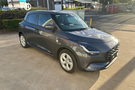 Grey 2025 Suzuki Swift Hatchback Hybrid Plus