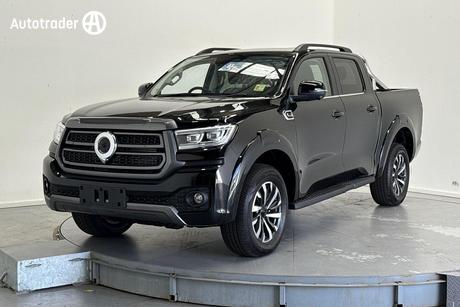 Black 2026 GWM Cannon Dual Cab Utility Ultra (4X4)