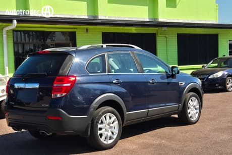 Blue 2018 Holden Captiva Wagon Active 7 Seater