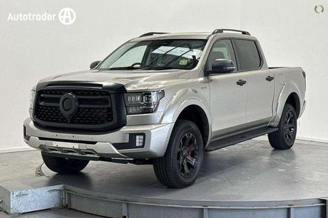 Silver 2026 GWM Cannon Alpha Dual Cab Utility Ultra Phev (4X4)
