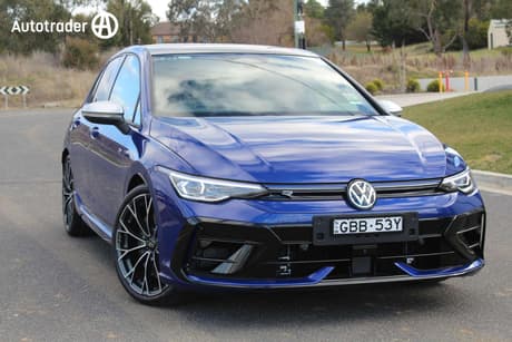 Blue 2026 Volkswagen Golf Hatchback R
