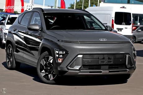 Grey 2026 Hyundai Kona Wagon Hybrid Elite