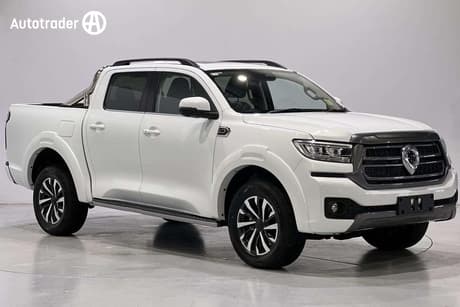 White 2026 GWM Cannon Dual Cab Utility Ultra (4X4)