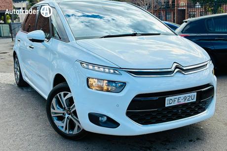White 2016 Citroen C4 Hatch EXCLUSIVE PICASSO WAGON 5DR AUTO 6SP 1.2T