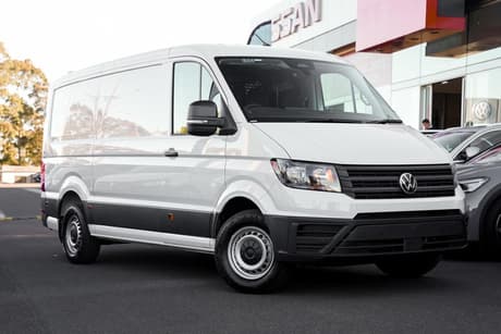 White 2026 Volkswagen Crafter Commercial 35 TDI410 F
