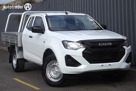 White 2026 Isuzu D-MAX Space Cab Chassis Sx (4X2) High-Ride