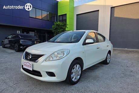 White 2012 Nissan Almera Sedan St