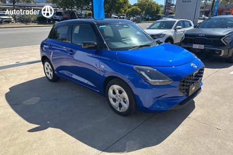 Black 2025 Suzuki Swift Hatchback Hybrid Plus
