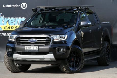 Black 2020 Ford Ranger Double Cab Pick Up Wildtrak 2.0 (4X4)