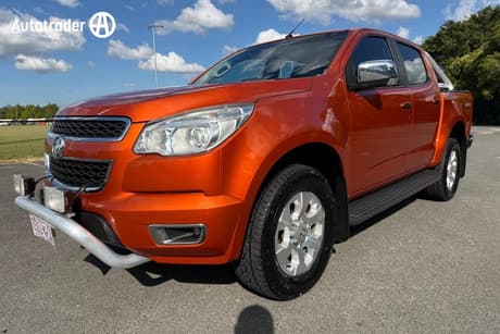Orange 2015 Holden Colorado Crew Cab Pickup Ltz (4X4)