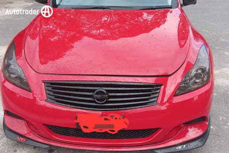Red 2008 Nissan Skyline Coupe 370GT