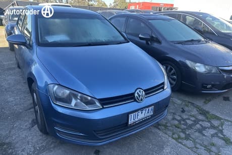 Blue 2014 Volkswagen Golf Hatch 90 TSI