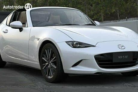 White 2026 Mazda MX-5 Convertible G20 Rf Gt