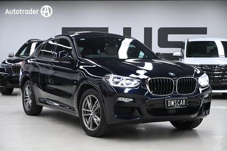 Black 2018 BMW X4 Coupe Xdrive 30I M Sport