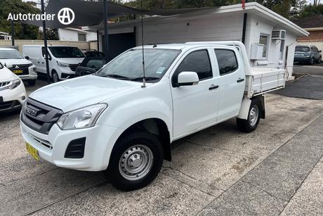 White 2020 Isuzu D-MAX Cab Chassis Sx Hi-Ride (4X2)