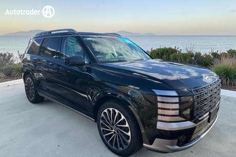 Green 2025 Hyundai Palisade Wagon Calligraphy (8 Seat) Hev