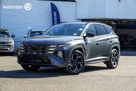 Grey 2026 Hyundai Tucson Wagon Elite Hybrid N Line (Fwd)