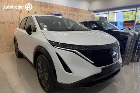White 2025 Nissan Ariya Wagon Engage
