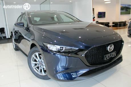 Blue 2026 Mazda Mazda3 Hatchback G20 Pure