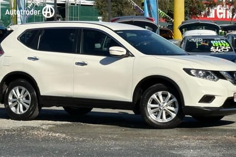 White 2017 Nissan X-Trail Wagon St (Fwd)