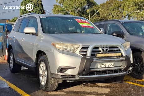 2012 Toyota Kluger Kx-R (4X4) 7 Seat Gsu45R My11 Upgrade