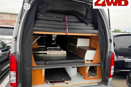 2019 Toyota HiAce SLWB 4WD DX CAMPERVAN, SOLAR PANEL,