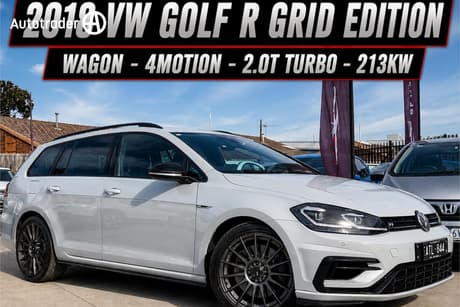 2018 Volkswagen Golf R Grid Edition Au My18