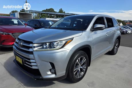 2017 Toyota Kluger Gx (4X4) Gsu55R My17