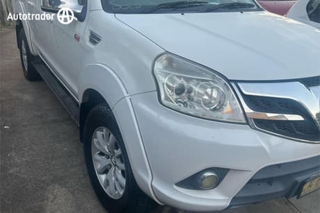 White 2014 Foton Tunland Dual Cab Utility Tk (4X4)