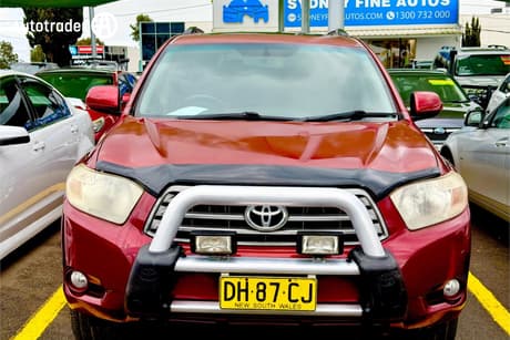 2009 Toyota Kluger Kx-R (Fwd) 7 Seat Gsu40R