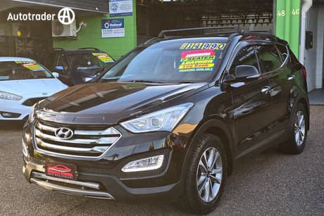 Black 2015 Hyundai Santa FE Wagon Elite Crdi (4X4)