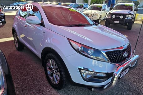 White 2015 Kia Sportage Wagon Sli (Awd)