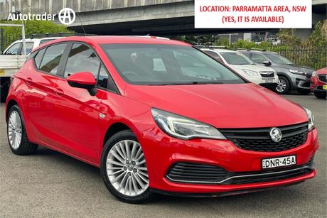 2017 Holden Astra R Bk My17