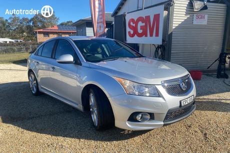 Silver 2013 Holden Cruze Sedan SRI V JH MY14