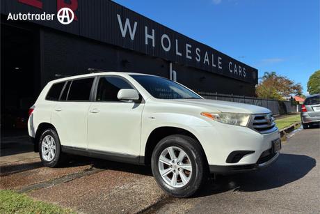 2013 Toyota Kluger Kx-R (Fwd) 7 Seat Gsu40R My11 Upgrade