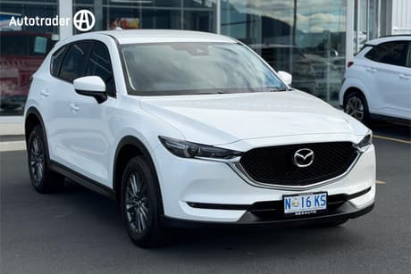 White 2018 Mazda CX-5 Wagon Maxx Sport (4X4)
