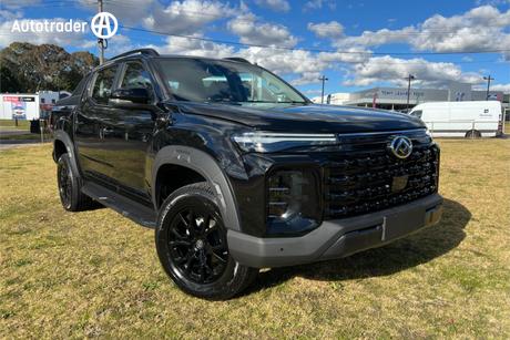 Black 2026 LDV T60 Double Cab Utility Max Plus (4X4)