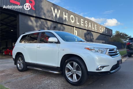 2013 Toyota Kluger Kx-S (4X4) Gsu45R My11 Upgrade