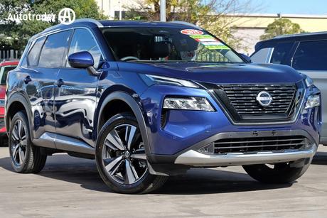 Blue 2025 Nissan X-Trail Wagon Ti (4Wd) E-Power (Hybrid)